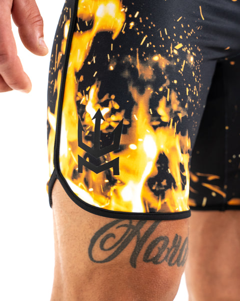 Flame Boardshort - Solar
