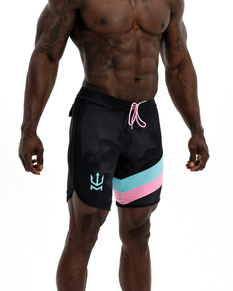 Flagship Boardshort - South Beach - Manifest Competition Wear - Manifest Competition Wear