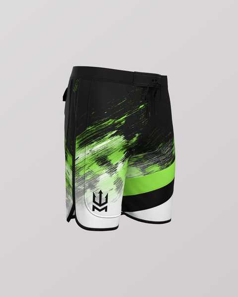 Flagship Boardshort - Code Green by Erin Banks