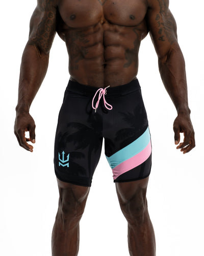 Flagship Boardshort - South Beach - Manifest Competition Wear - Manifest Competition Wear