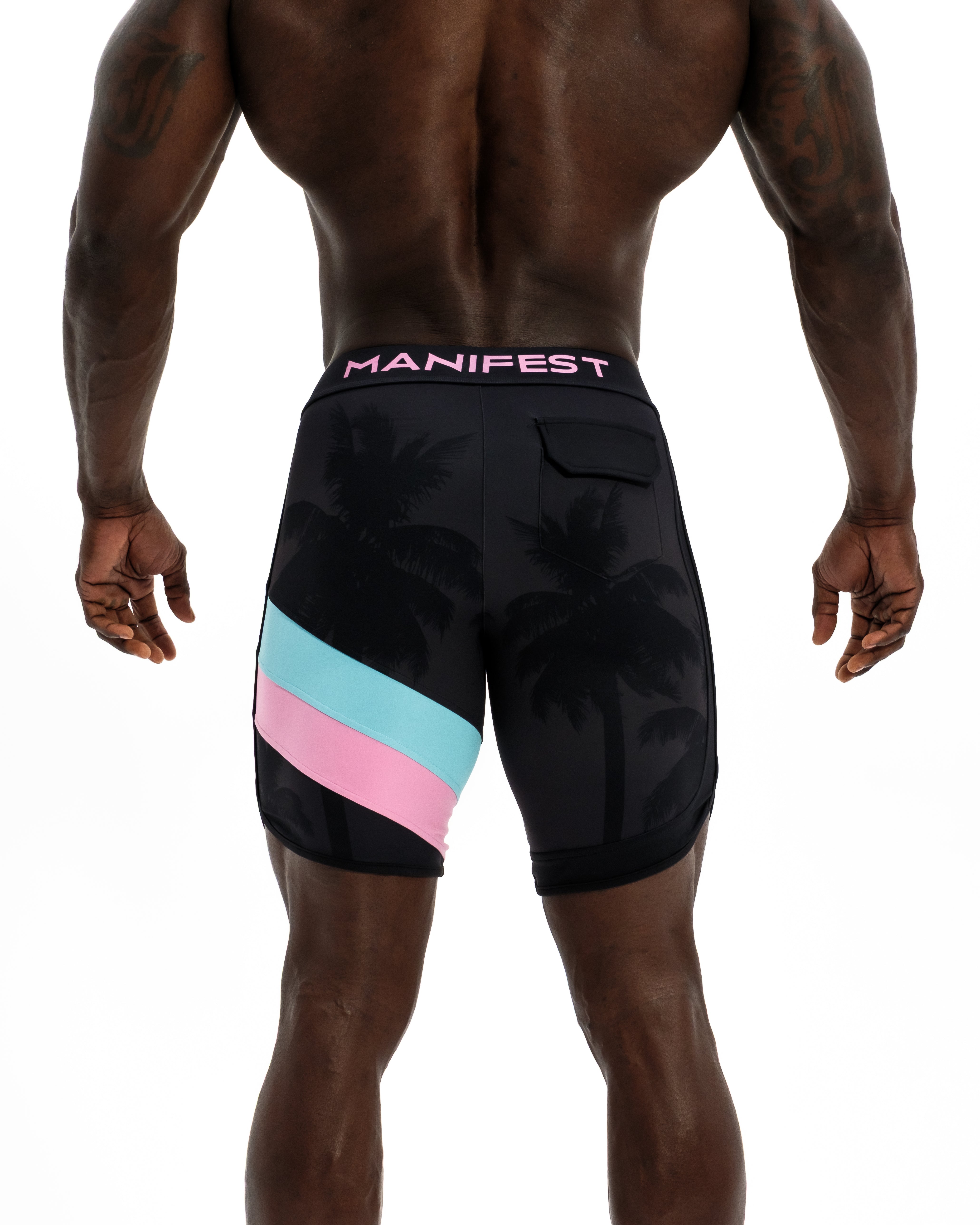 Flagship Boardshort - South Beach - Manifest Competition Wear - Manifest Competition Wear
