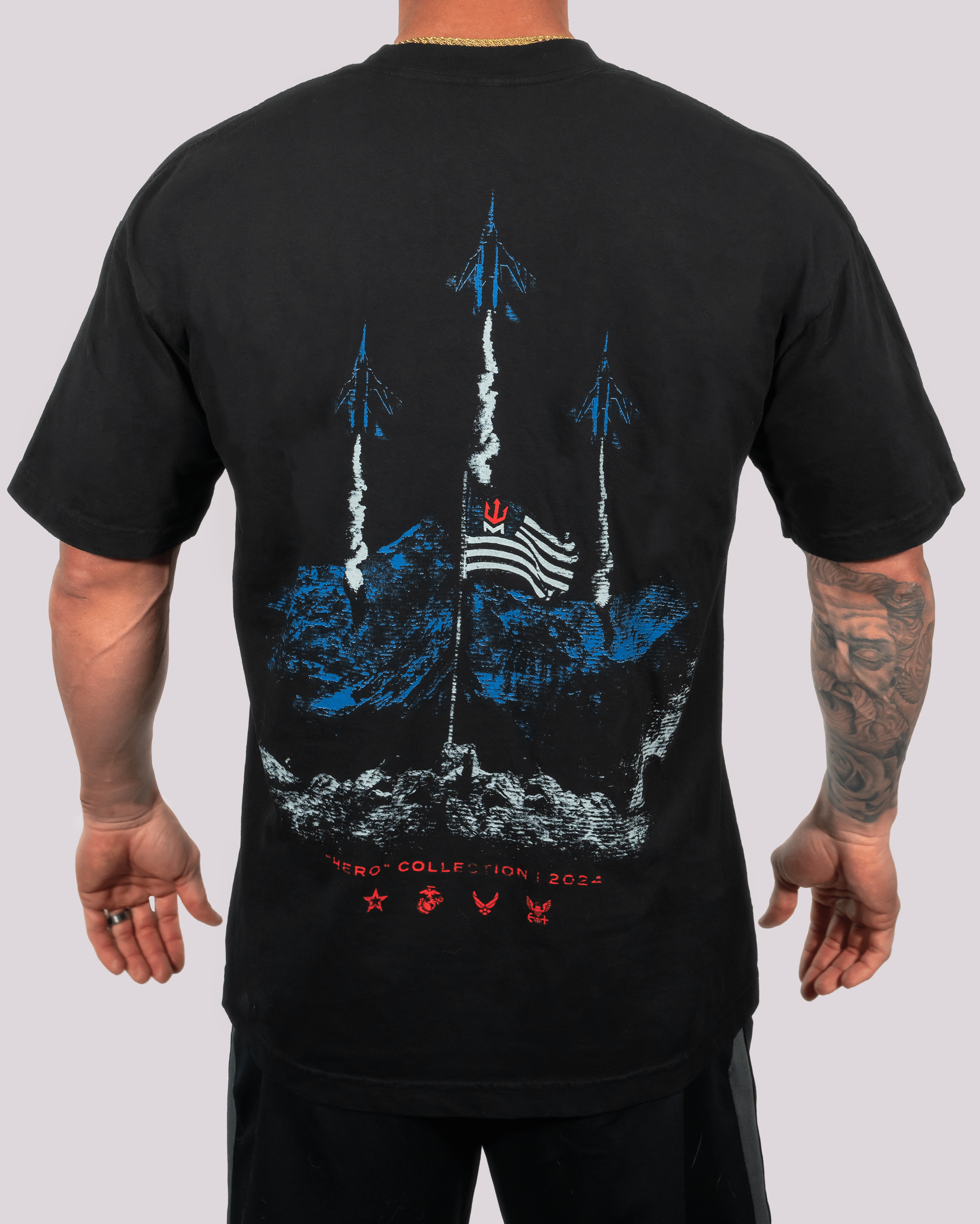 Hero Pump Cover Tee - Manifest Competition Wear - My Store