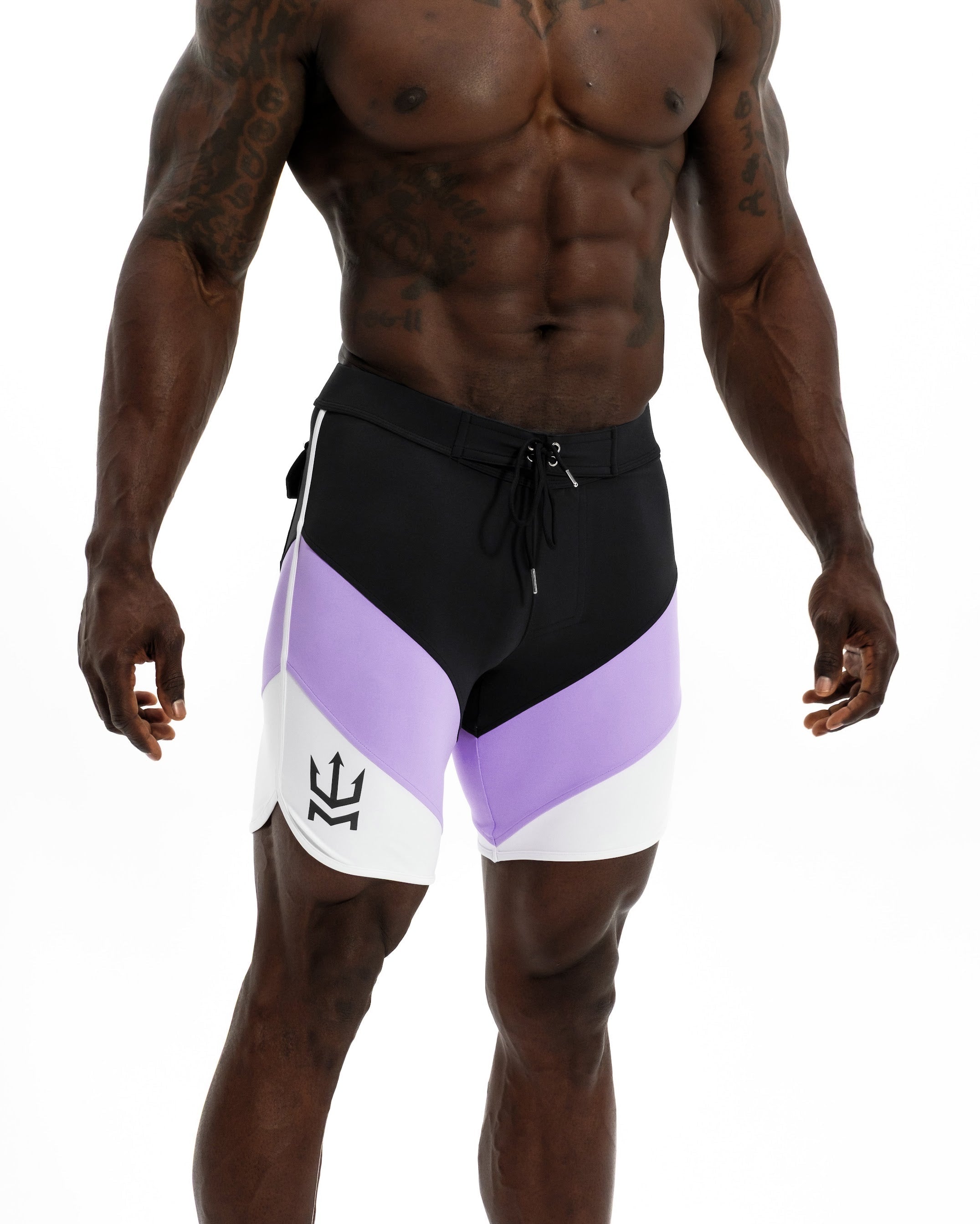 Lilac Boardshort - Manifest Competition Wear - My Store